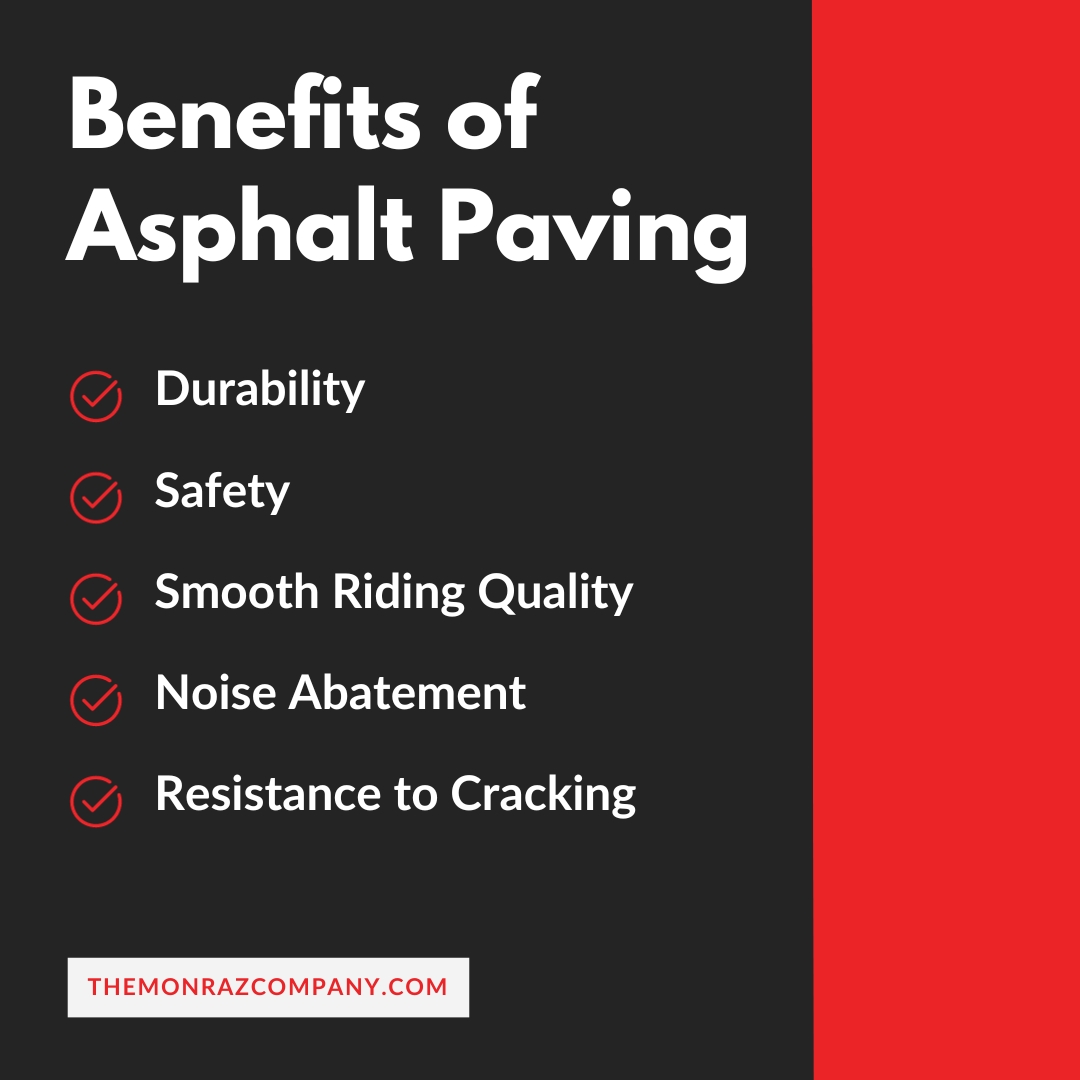 Benefits of Asphalt Paving List #1