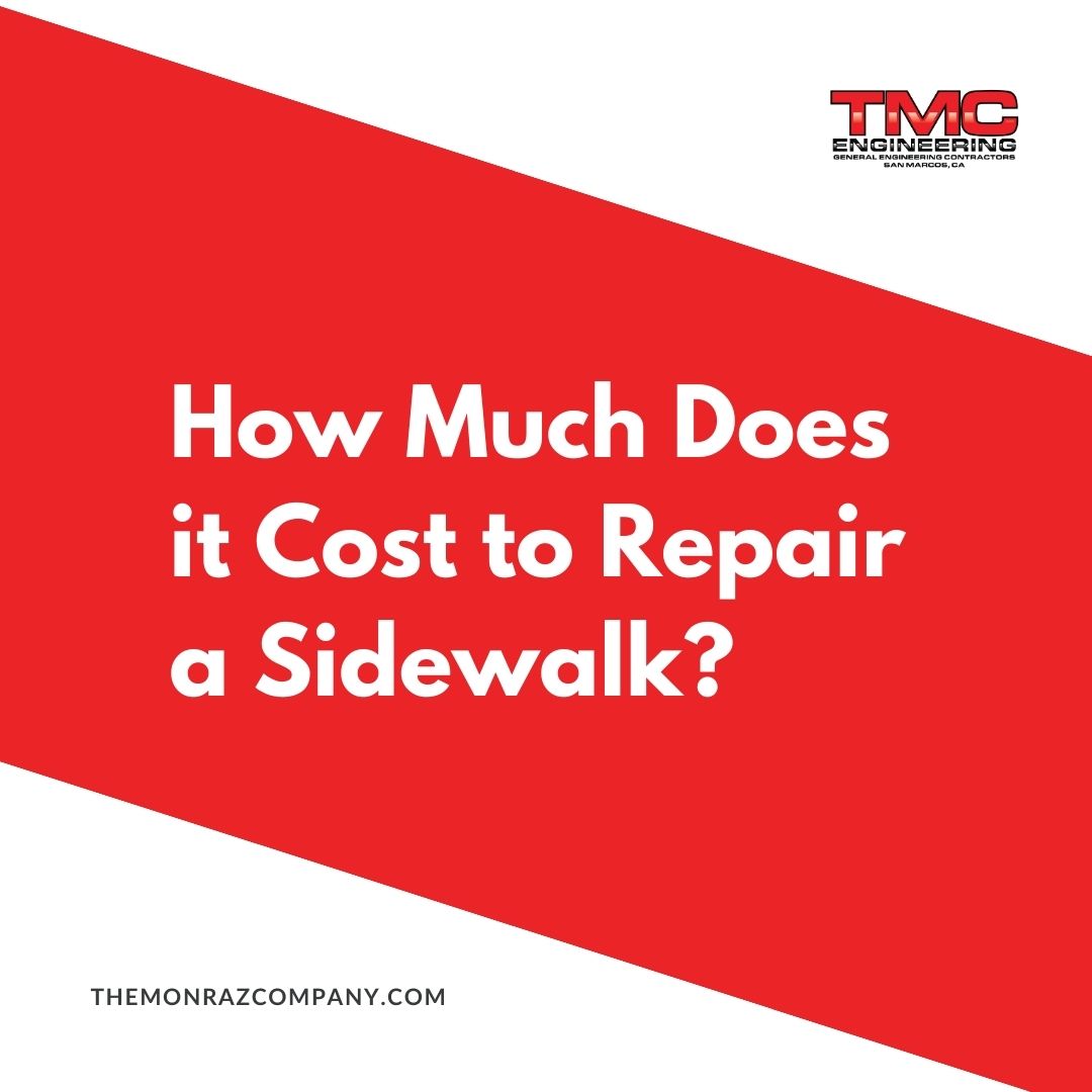 How Much Does it Cost to Repair a Sidewalk?