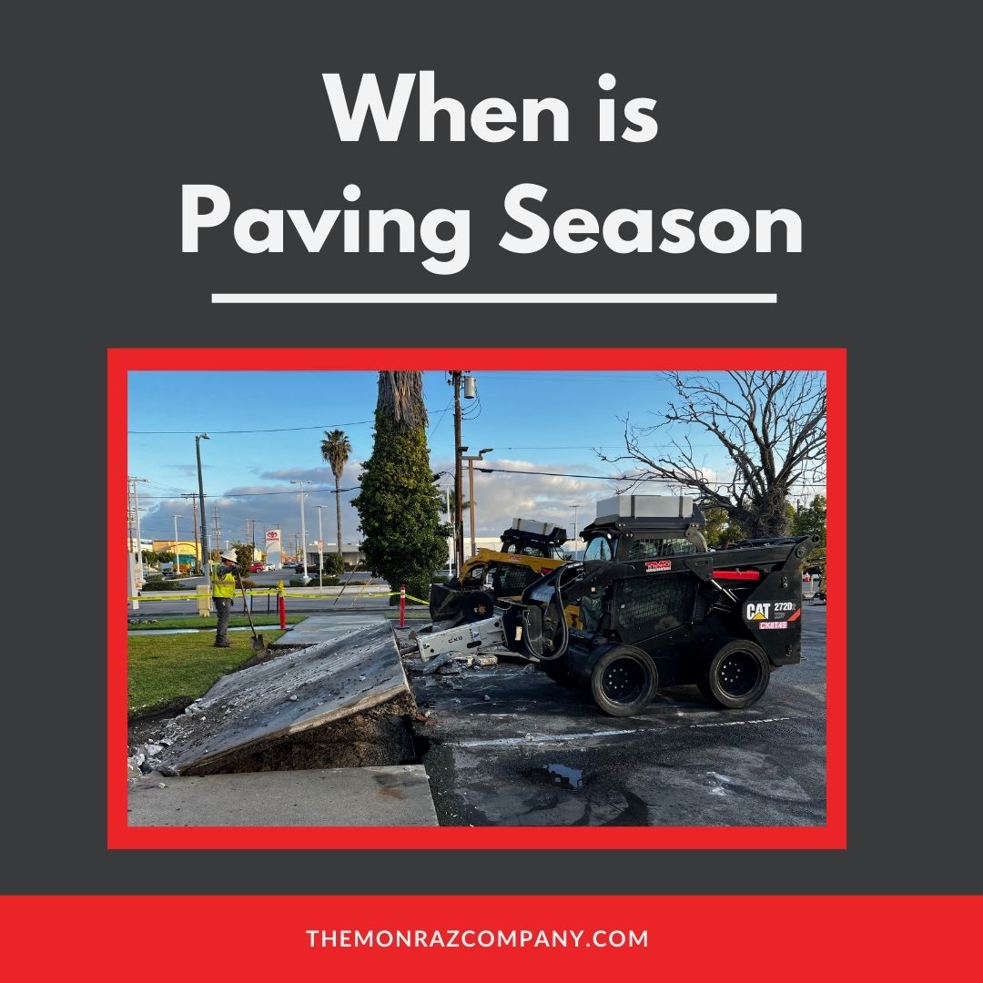 when is paving season