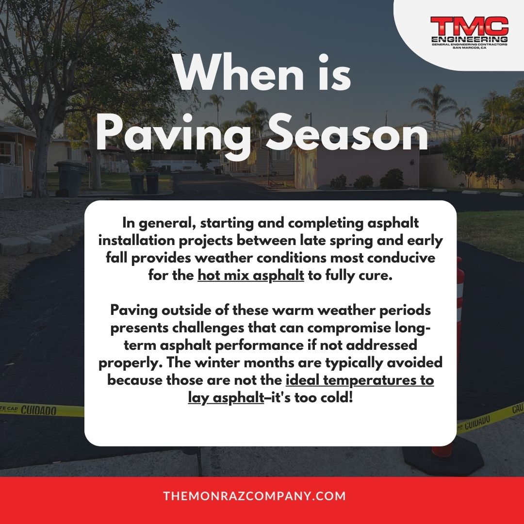 paving season explained
