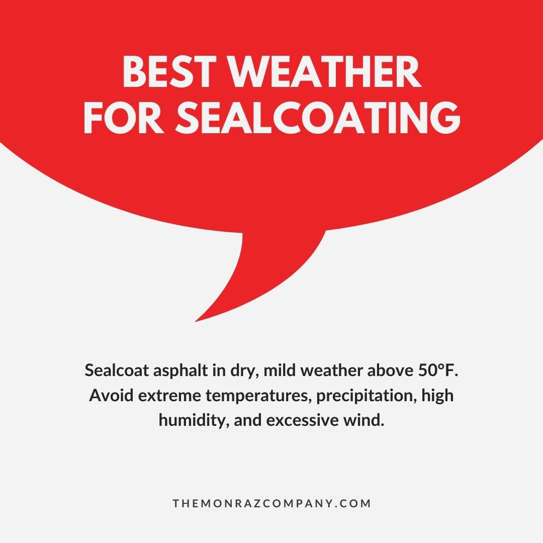 Best Weather for Sealcoating