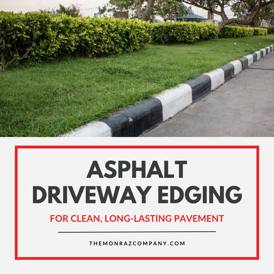 asphalt driveway edging