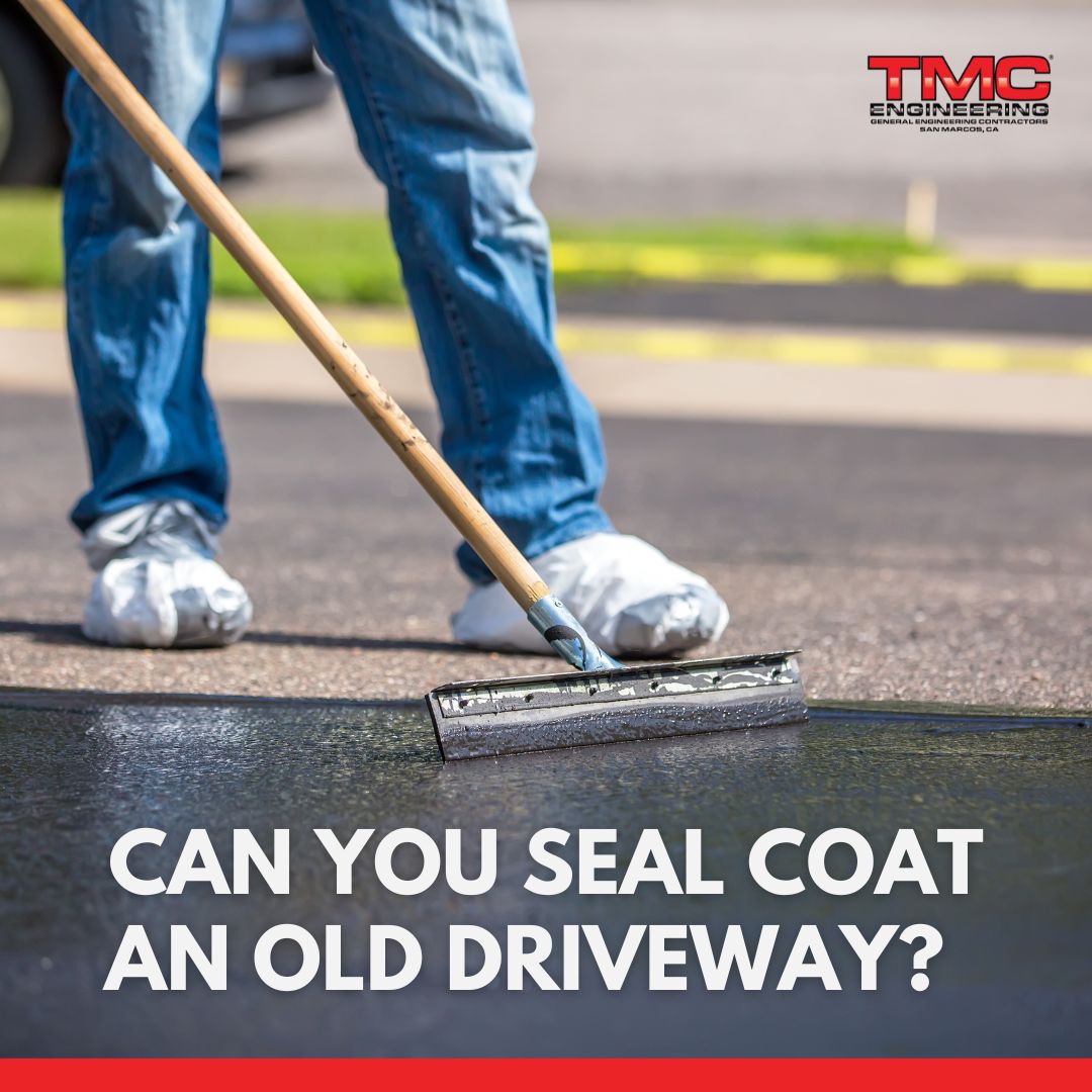 Can You Seal Coat An Old Driveway?