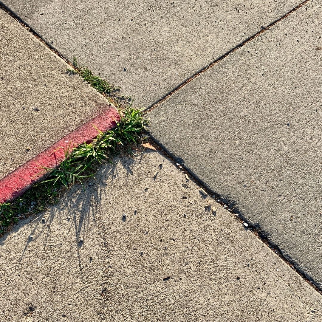 how to fix uneven sidewalk