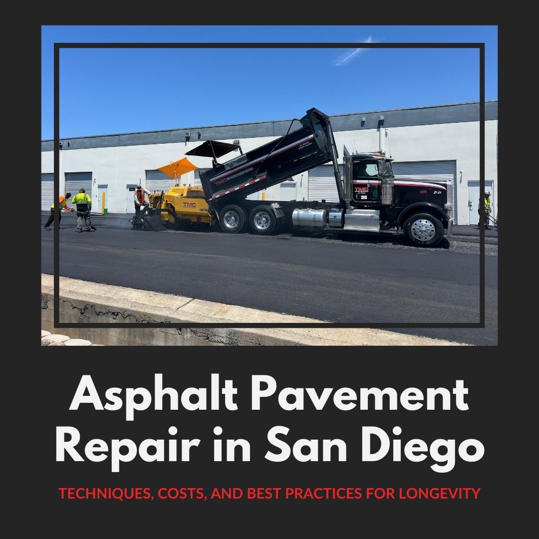 Asphalt Pavement Repair in San Diego