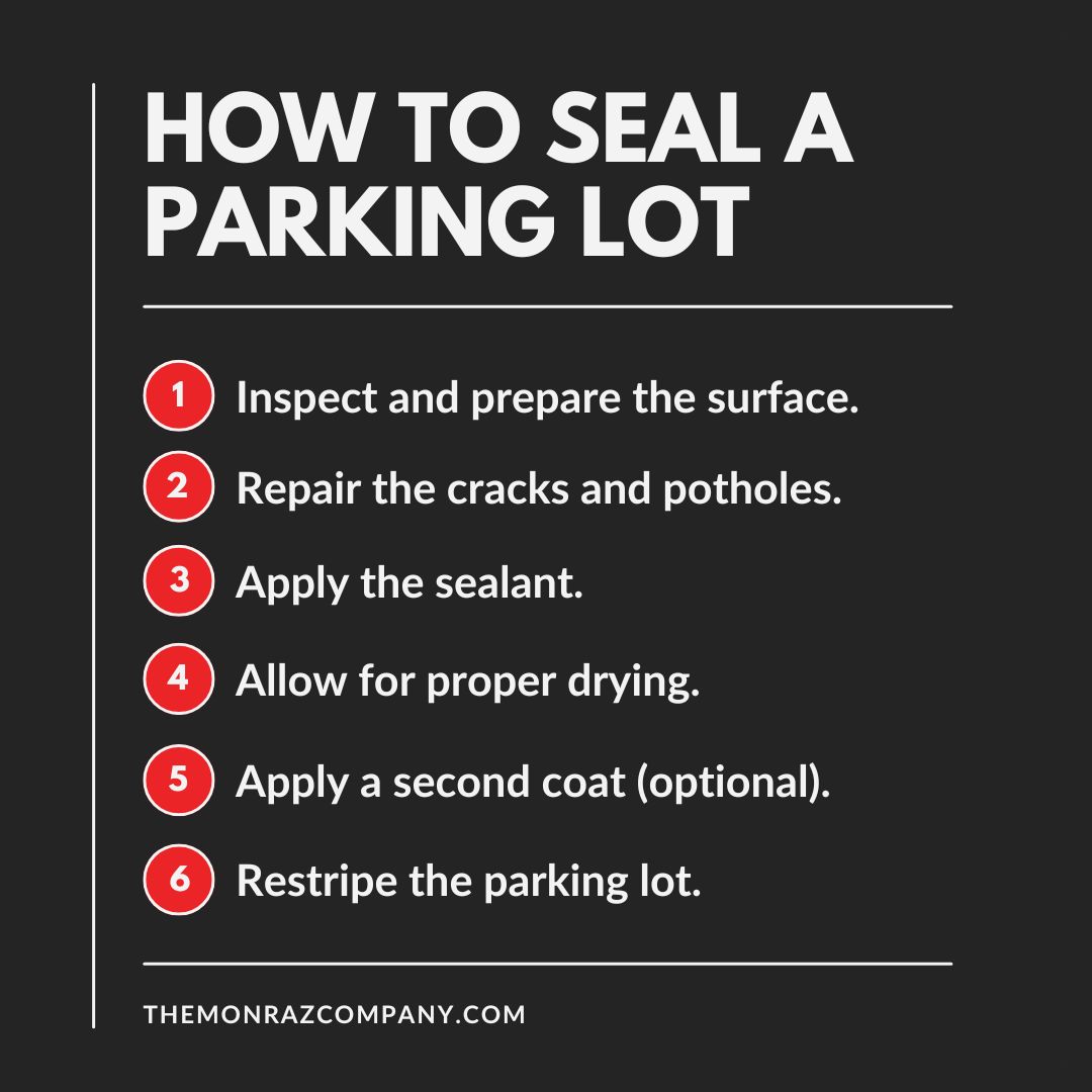 How To Seal A Parking Lot