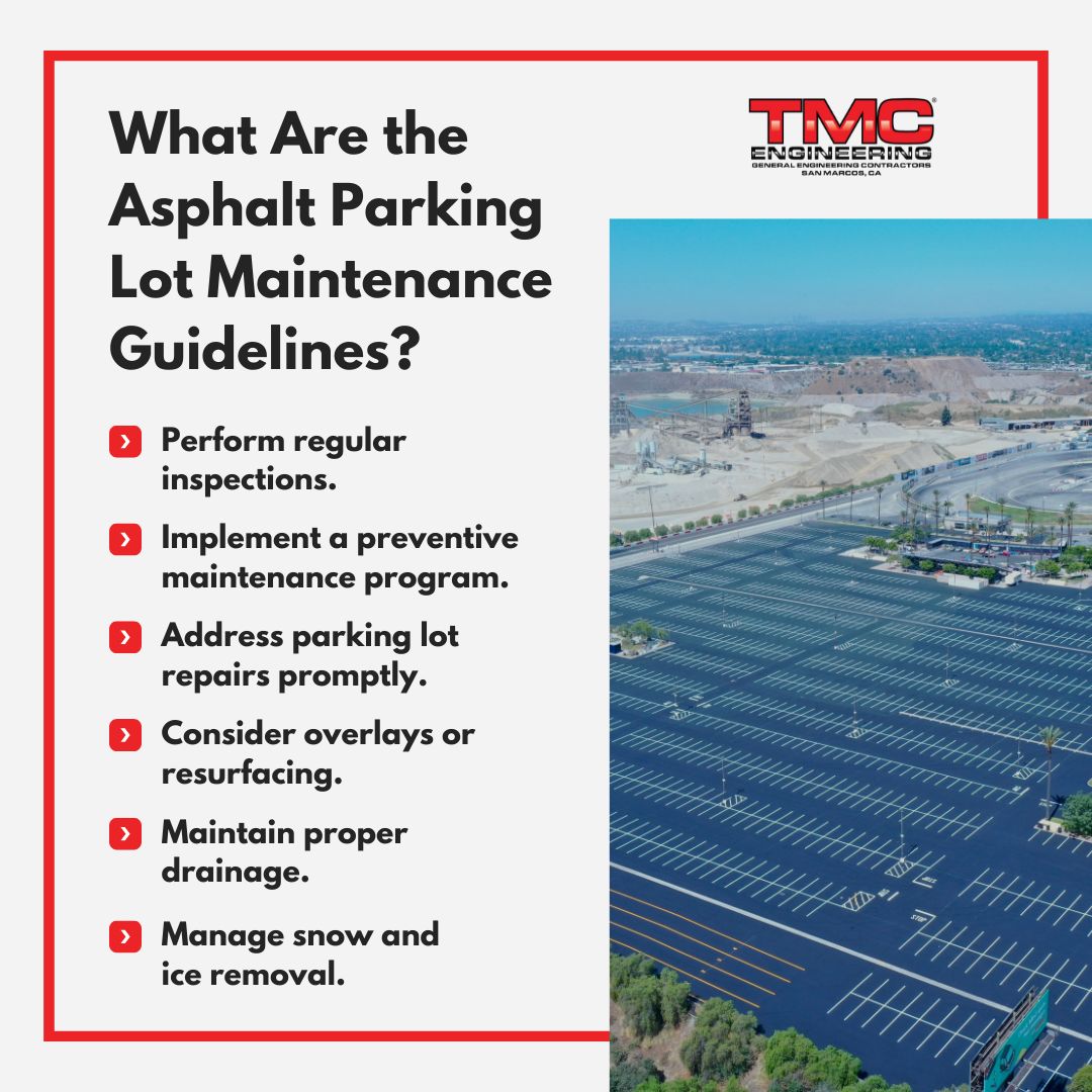 What Are the Asphalt Parking Lot Maintenance Guidelines?