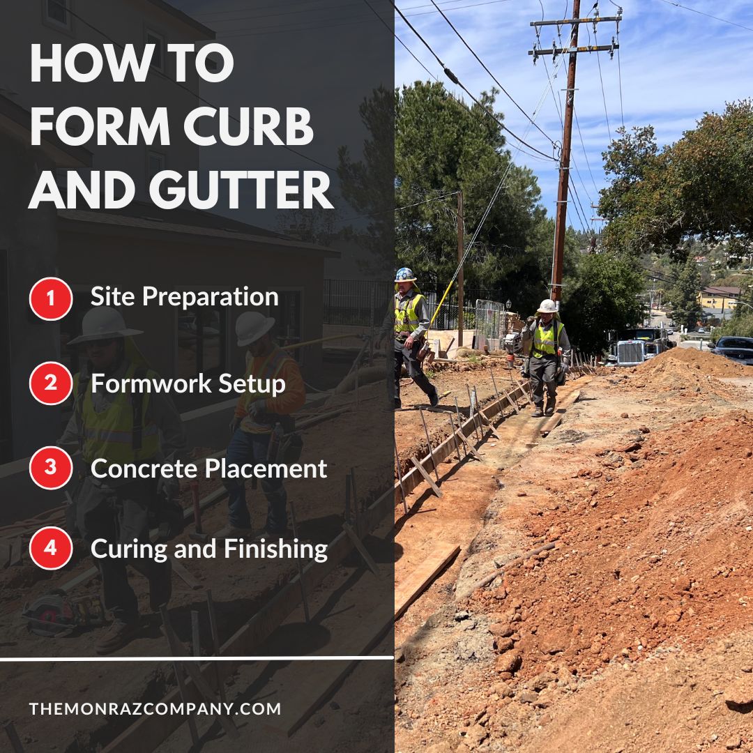 How To Form Curb and Gutter